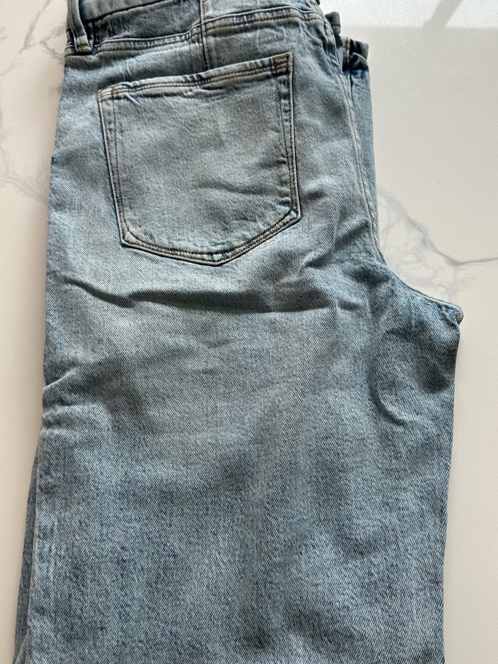 Good American Straight Jeans - Light Blue - Picture 3 of 5